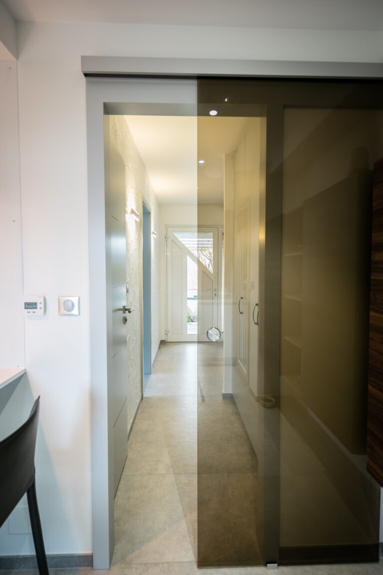 Portes coulissantes verre