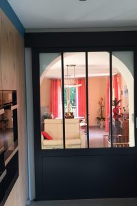 Portes coulissantes laquées